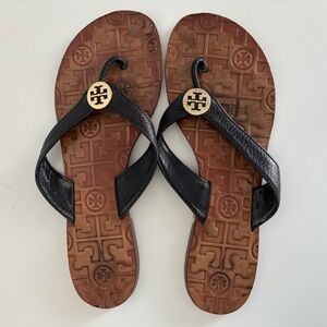 Tory Burch Women’s Black/Brown Sandals